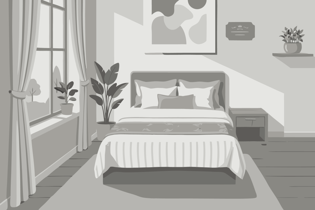Two Beds in 04-Bed Mixed Dormitory Room